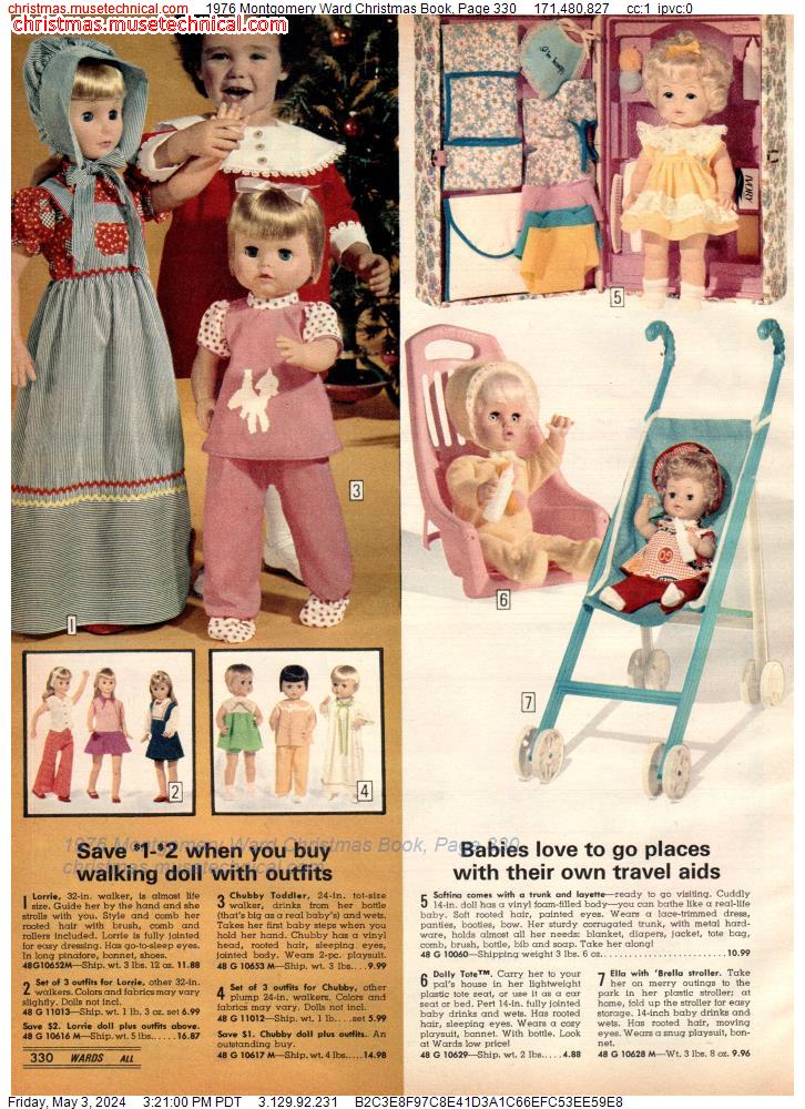 1976 Montgomery Ward Christmas Book, Page 330