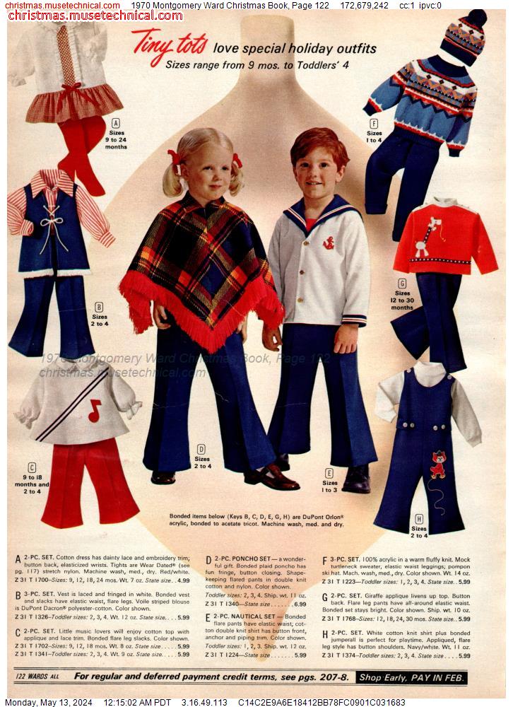 1970 Montgomery Ward Christmas Book, Page 122