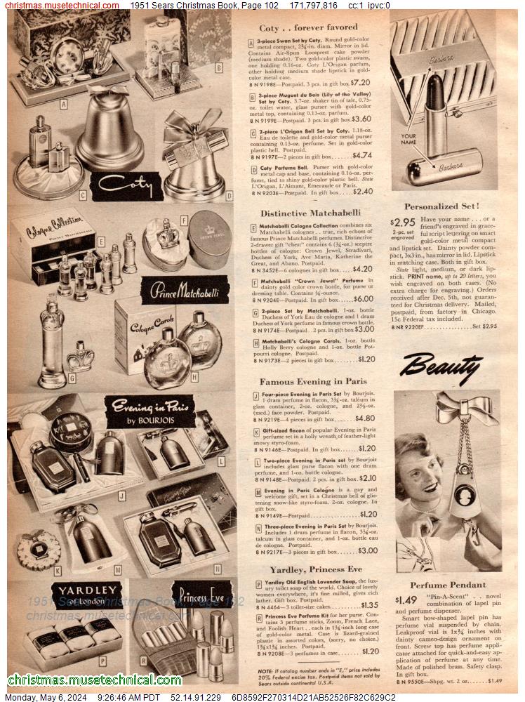 1951 Sears Christmas Book, Page 102