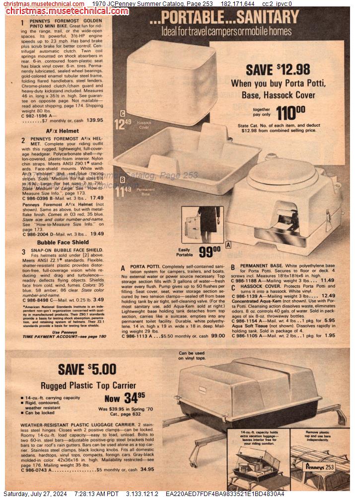 1970 JCPenney Summer Catalog, Page 253