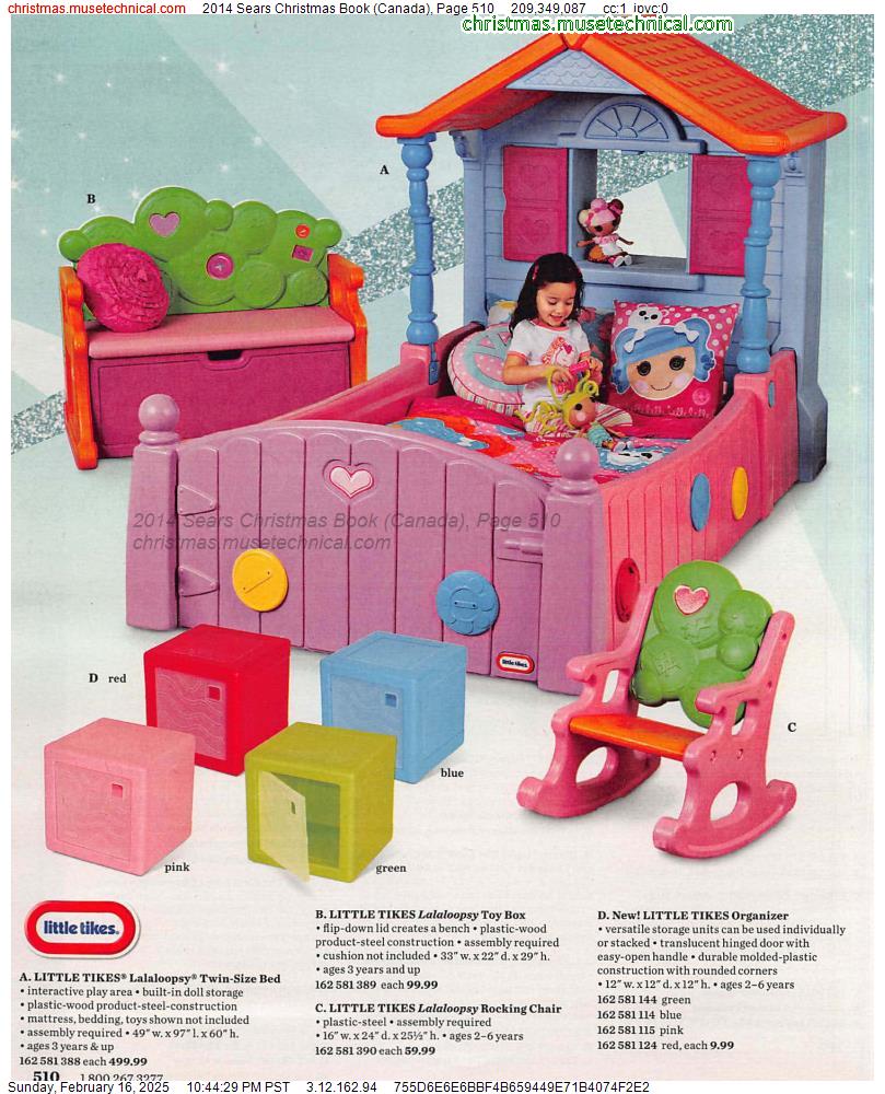 2014 Sears Christmas Book (Canada), Page 510