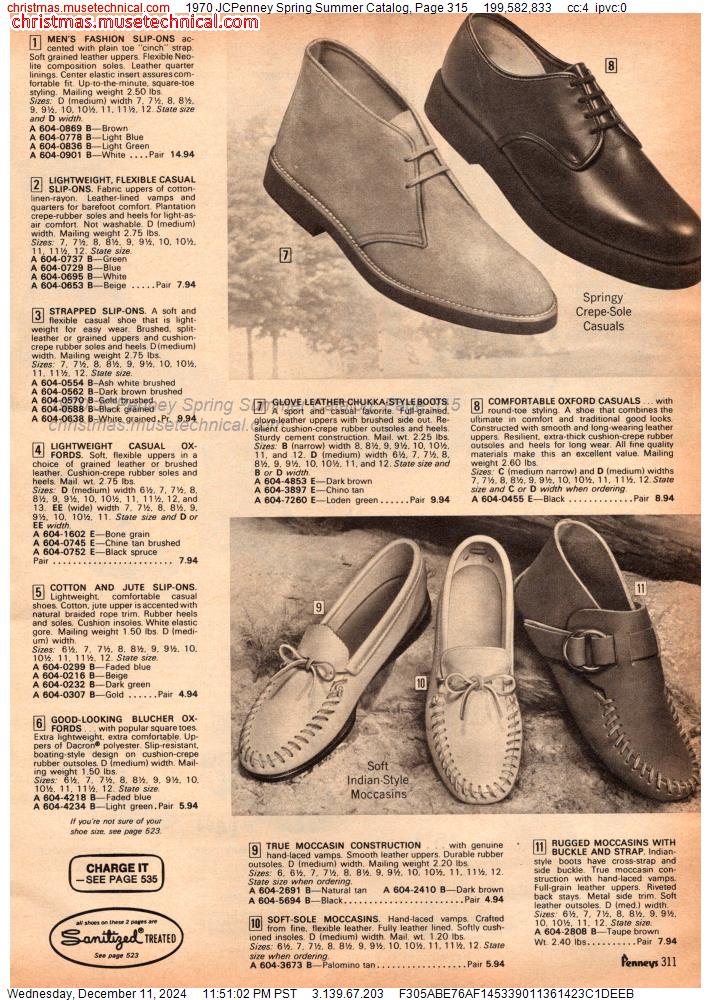 1970 JCPenney Spring Summer Catalog, Page 315