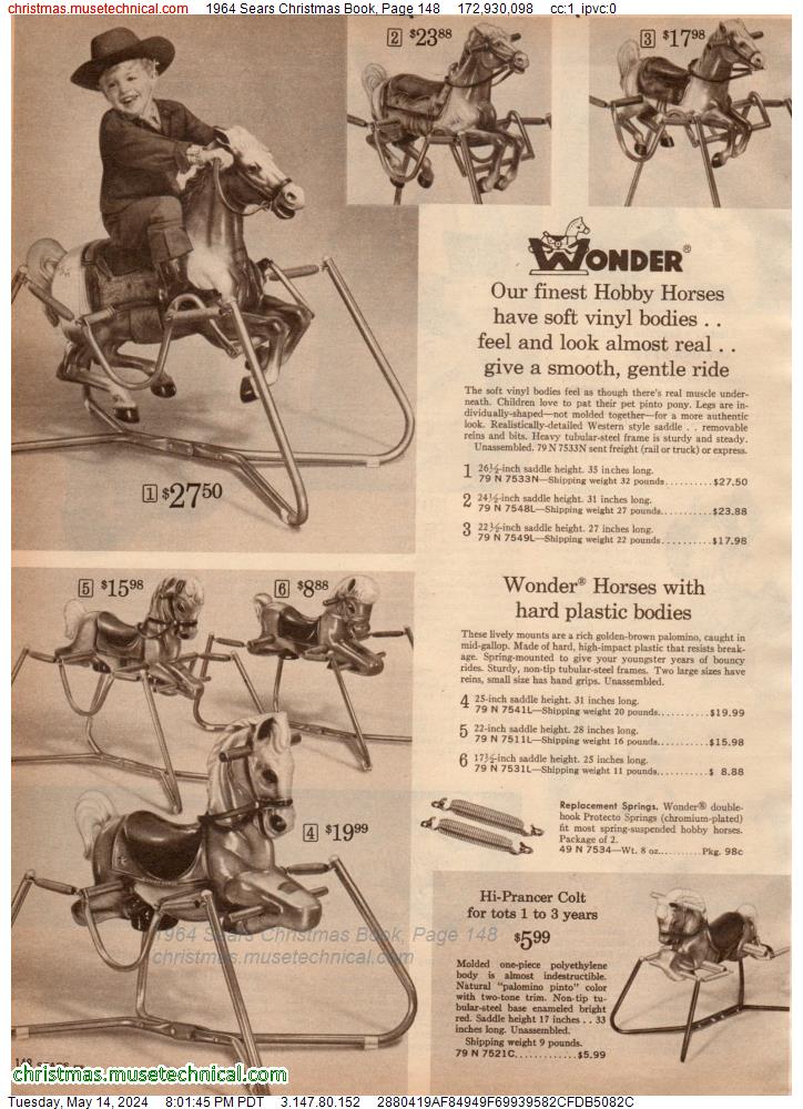 1964 Sears Christmas Book, Page 148