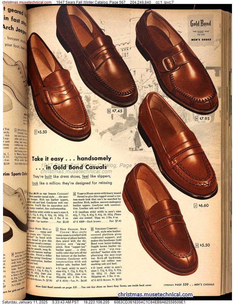 1947 Sears Fall Winter Catalog, Page 567