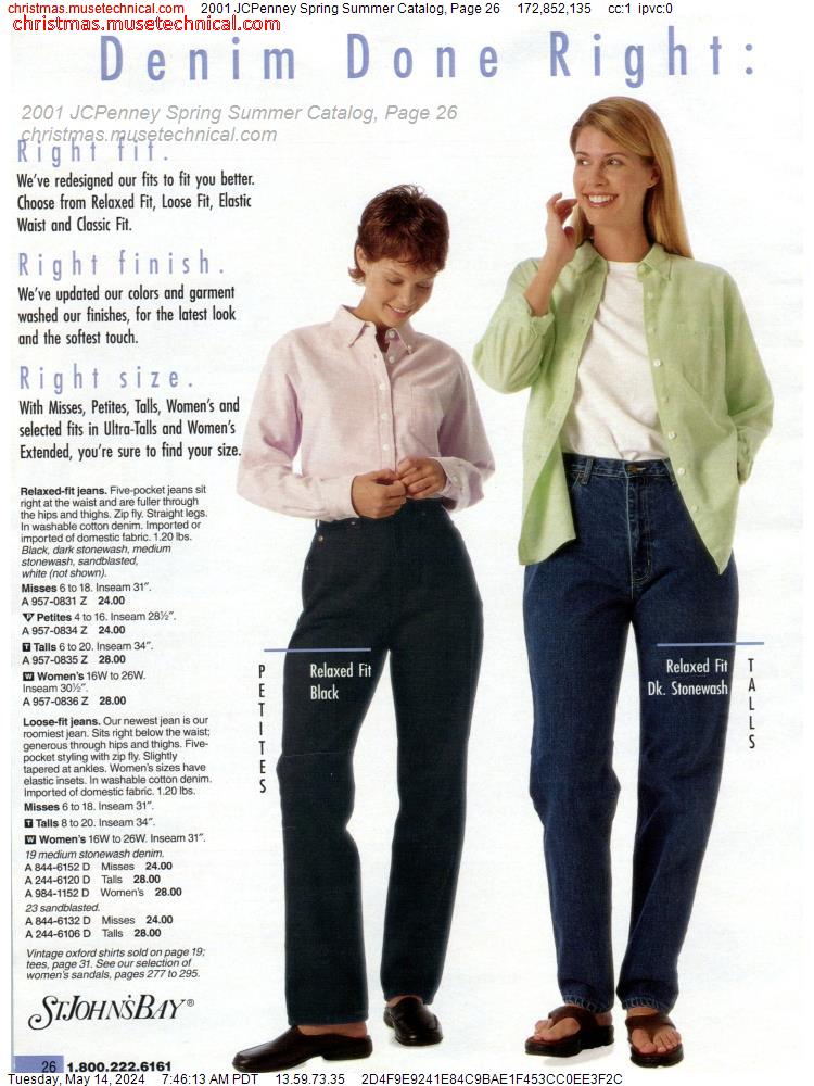 2001 JCPenney Spring Summer Catalog, Page 26