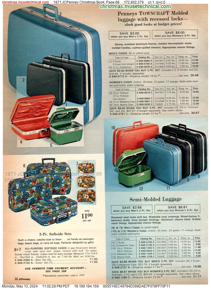 1971 JCPenney Christmas Book, Page 66