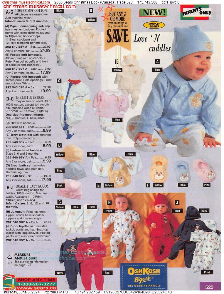 2000 Sears Christmas Book (Canada), Page 523
