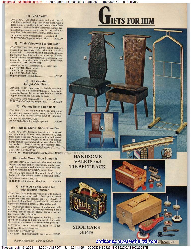 1978 Sears Christmas Book, Page 261