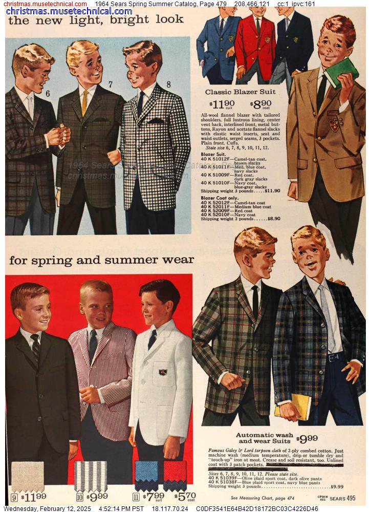 1964 Sears Spring Summer Catalog, Page 479