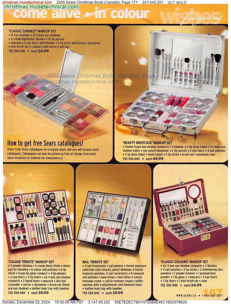 2005 Sears Christmas Book (Canada), Page 171