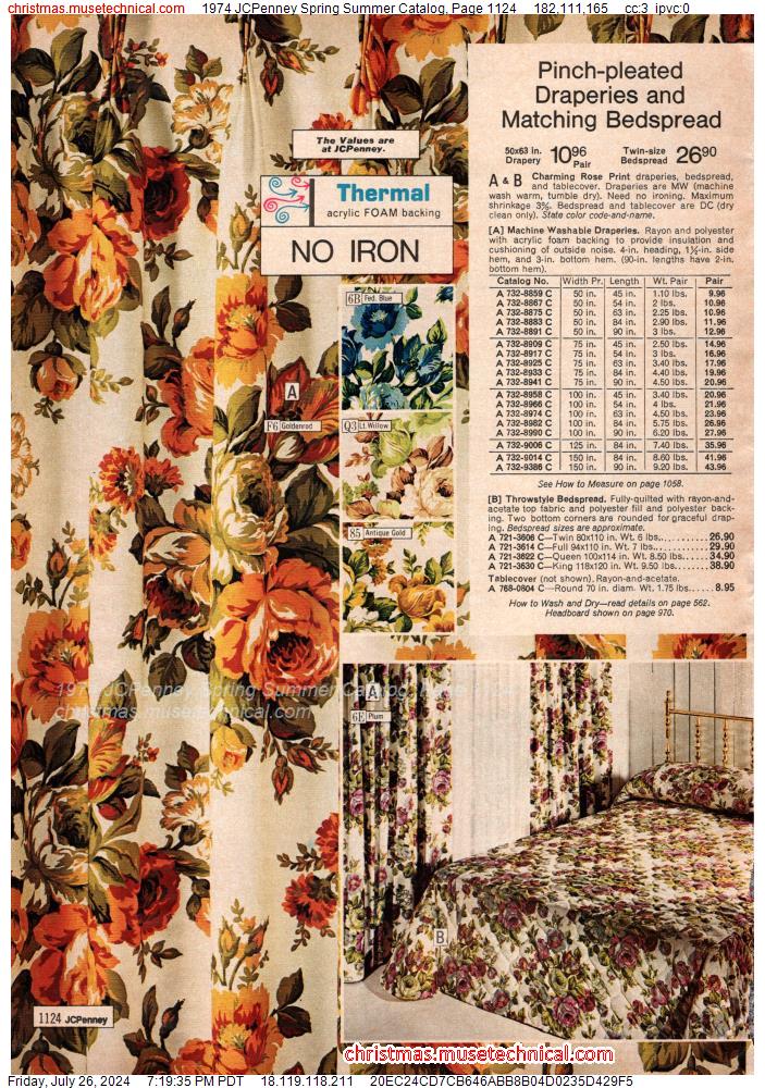 1974 JCPenney Spring Summer Catalog, Page 1124