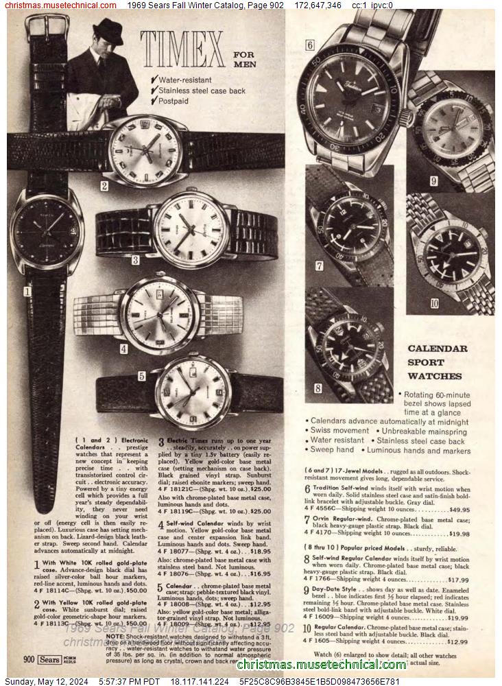 1969 Sears Fall Winter Catalog, Page 902
