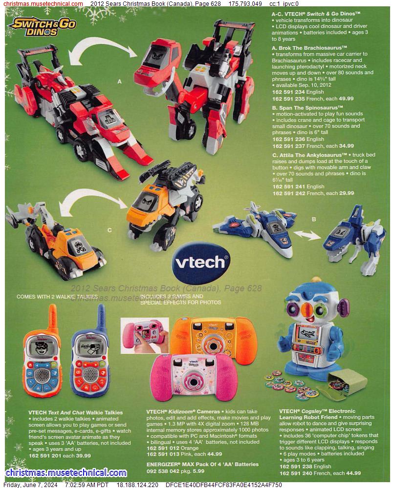 2012 Sears Christmas Book (Canada), Page 628