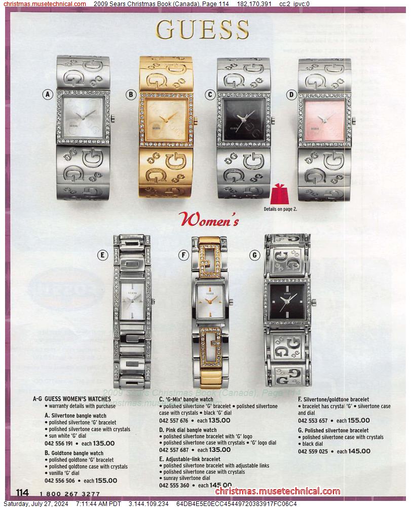2009 Sears Christmas Book (Canada), Page 114