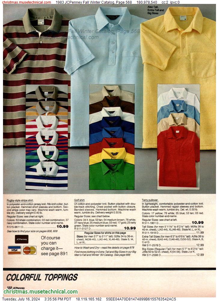 1983 JCPenney Fall Winter Catalog, Page 568