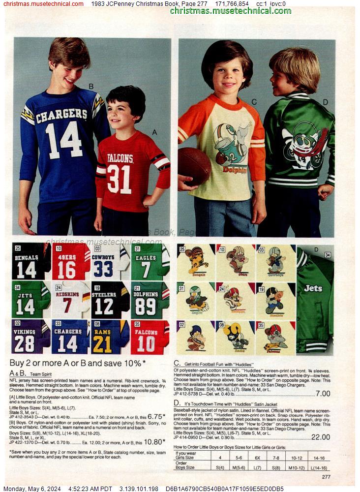 1983 JCPenney Christmas Book, Page 277