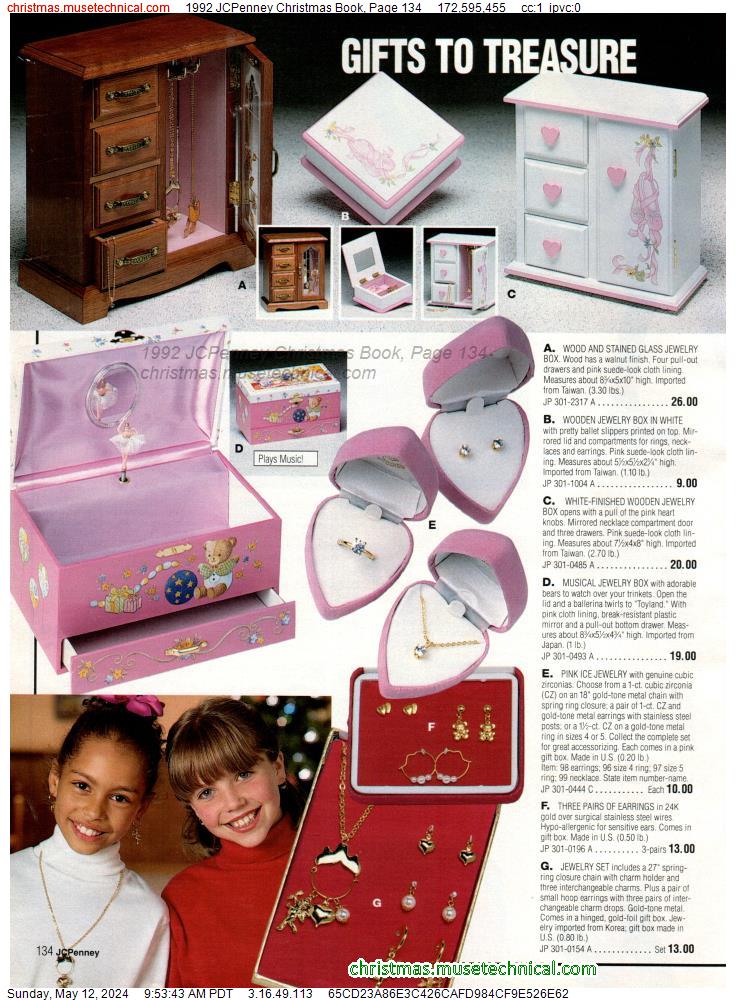1992 JCPenney Christmas Book, Page 134