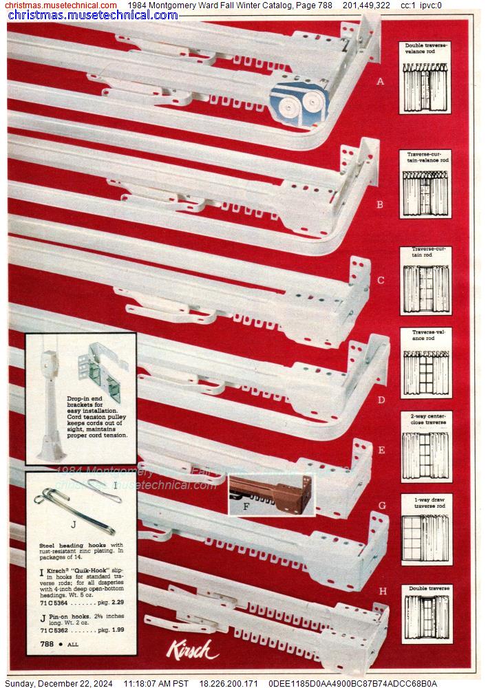 1984 Montgomery Ward Fall Winter Catalog, Page 788