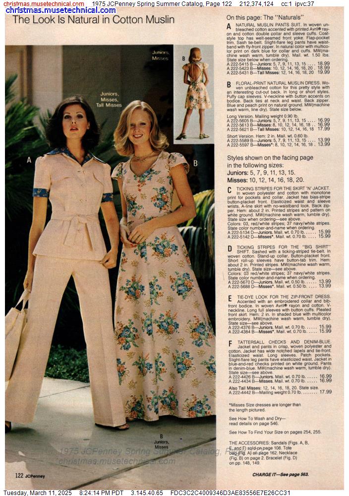 1975 JCPenney Spring Summer Catalog, Page 122