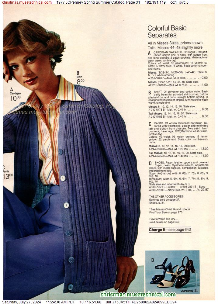 1977 JCPenney Spring Summer Catalog, Page 31