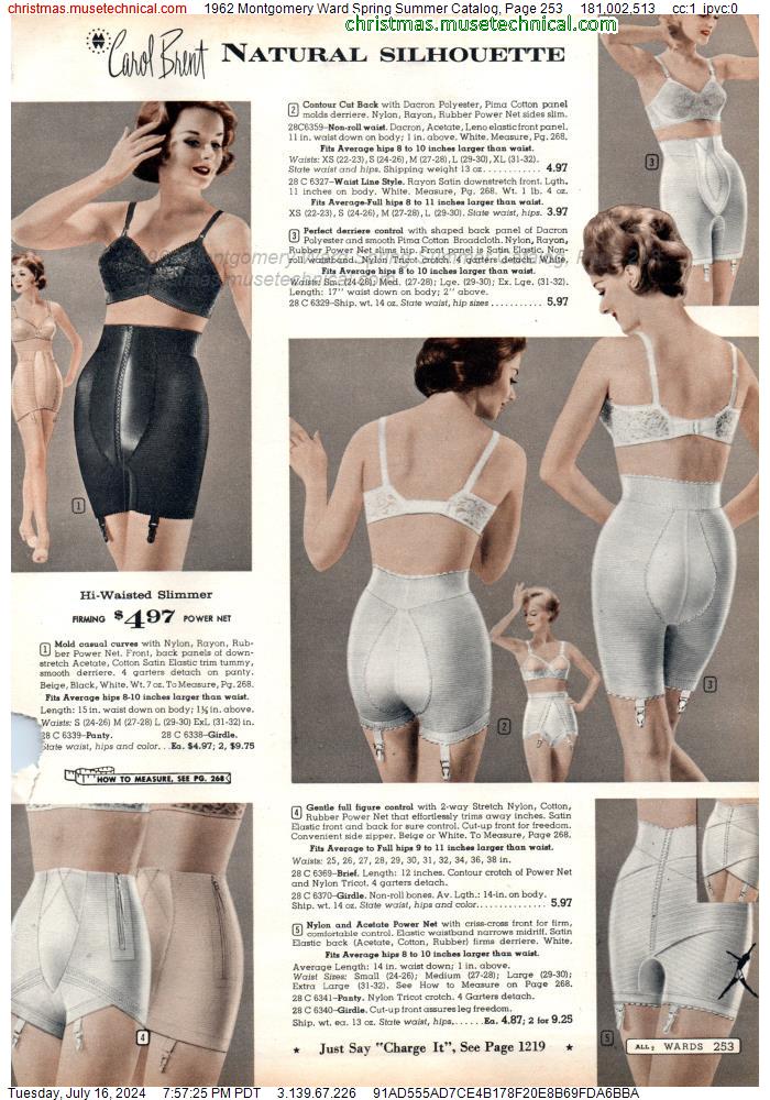 1962 Montgomery Ward Spring Summer Catalog, Page 253