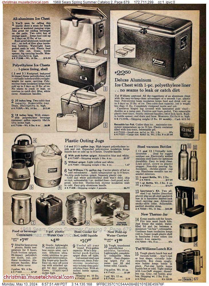 1968 Sears Spring Summer Catalog 2, Page 679