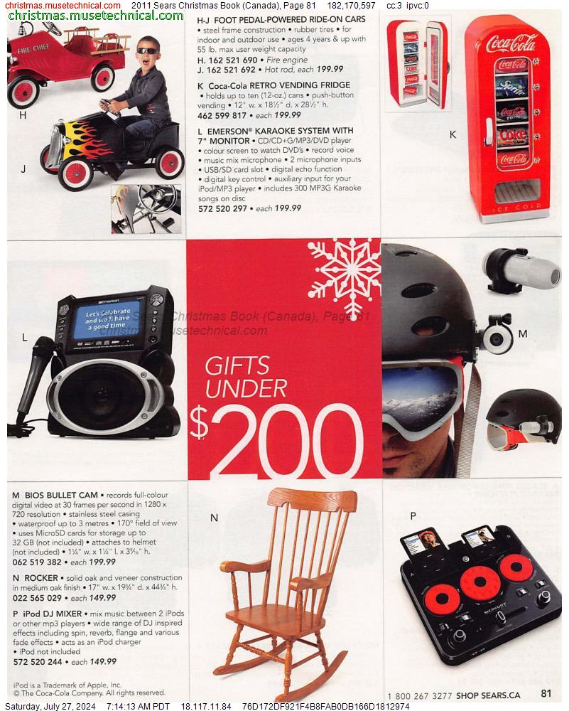 2011 Sears Christmas Book (Canada), Page 81