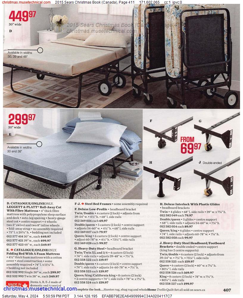 2015 Sears Christmas Book (Canada), Page 411