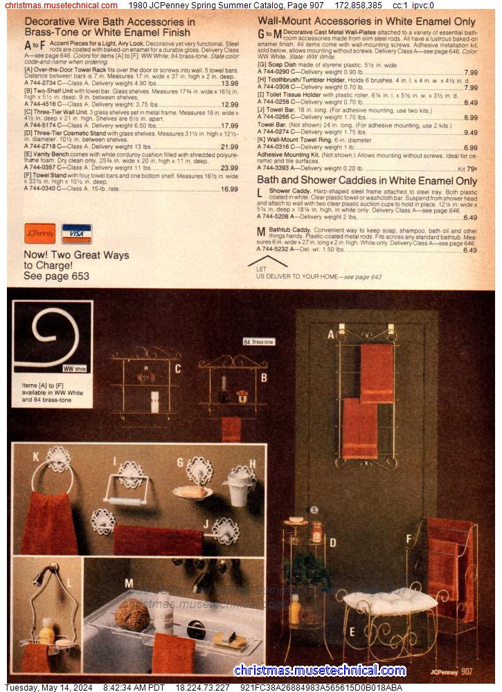 1980 JCPenney Spring Summer Catalog, Page 907