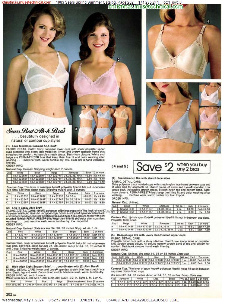1983 Sears Spring Summer Catalog, Page 202