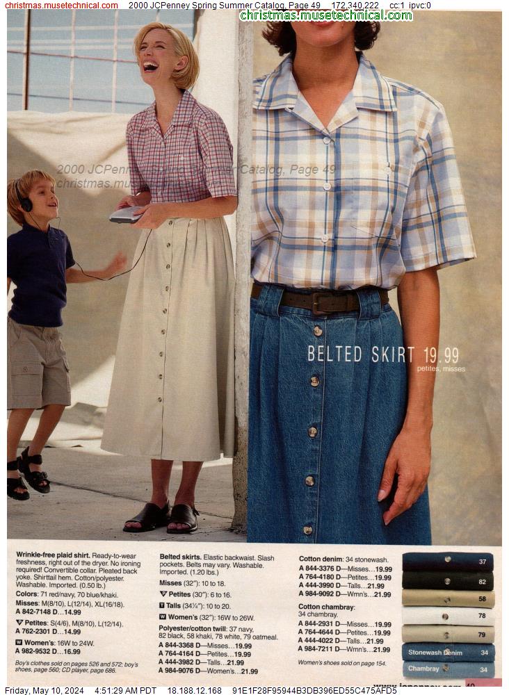 2000 JCPenney Spring Summer Catalog, Page 49
