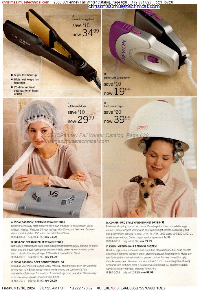 2003 JCPenney Fall Winter Catalog, Page 628