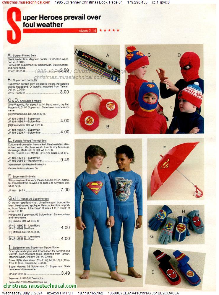 1985 JCPenney Christmas Book, Page 64