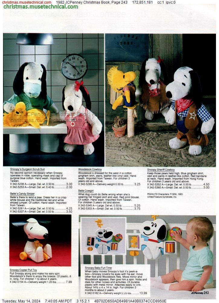 1982 JCPenney Christmas Book, Page 243