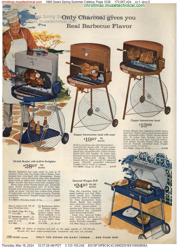 1960 Sears Spring Summer Catalog, Page 1236