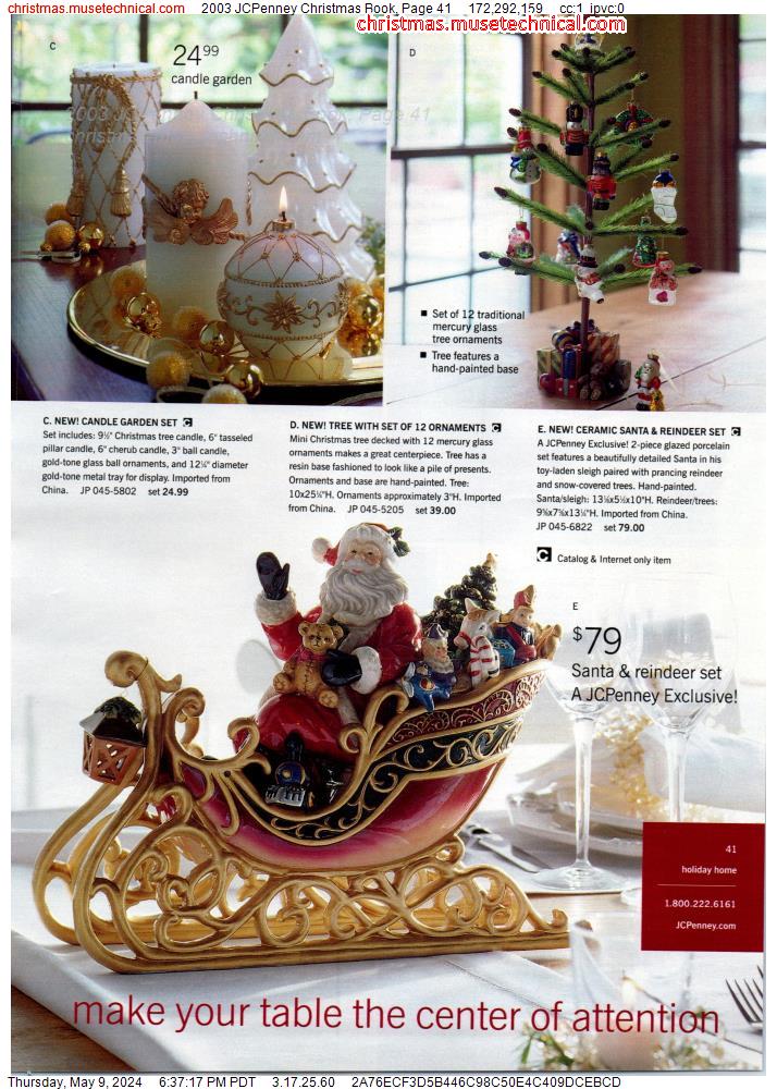 2003 JCPenney Christmas Book, Page 41