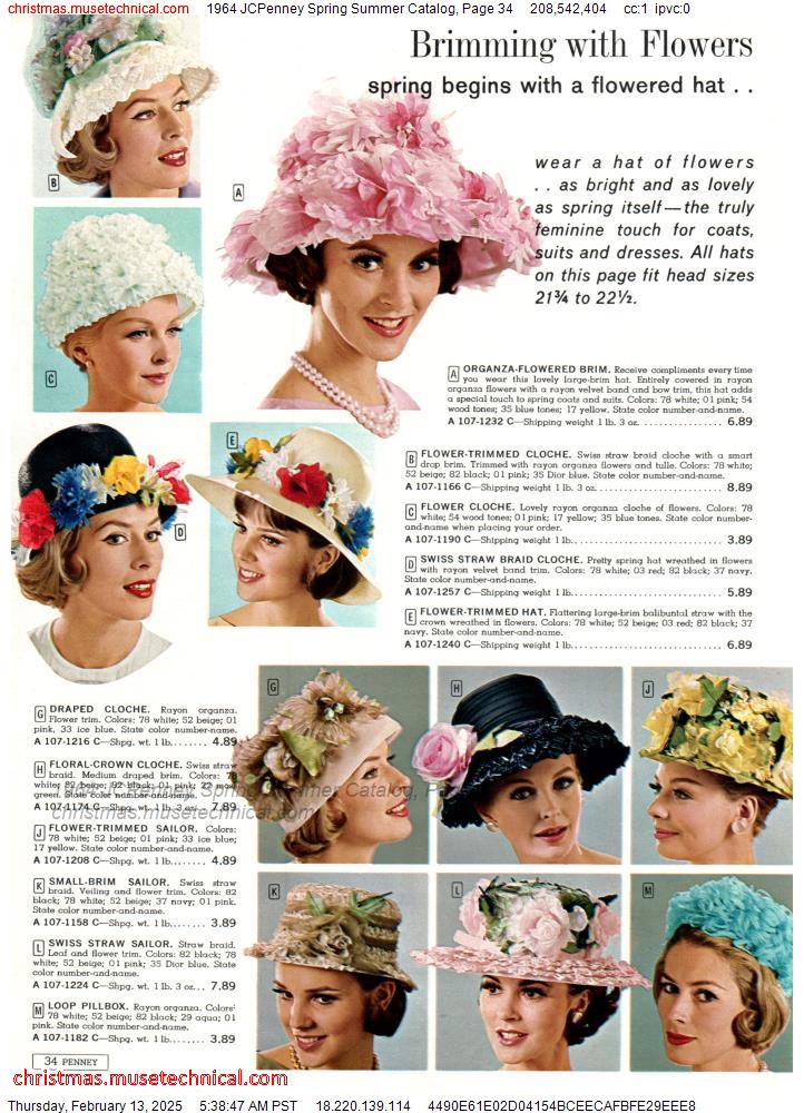 1964 JCPenney Spring Summer Catalog, Page 34