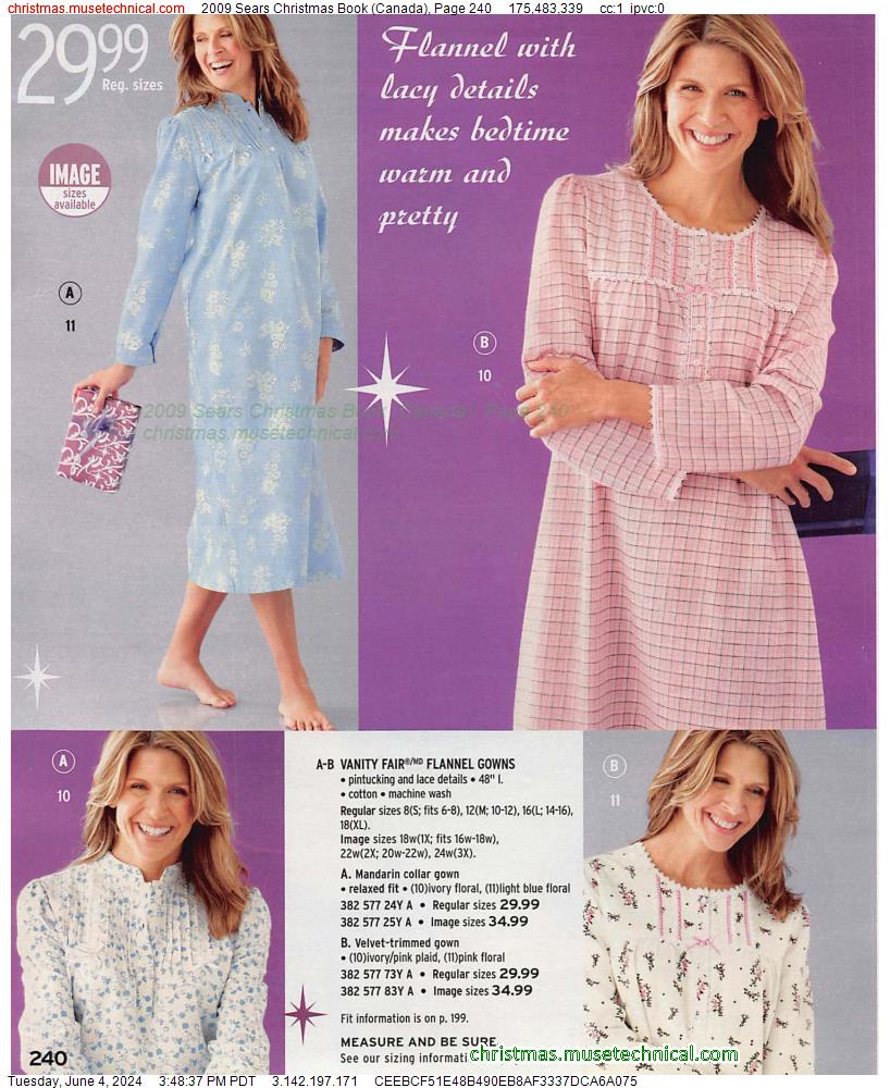 2009 Sears Christmas Book (Canada), Page 240