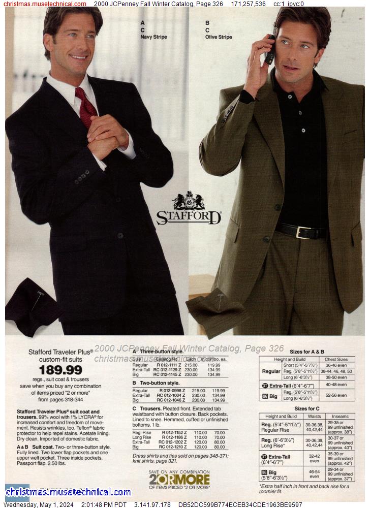 2000 JCPenney Fall Winter Catalog, Page 326