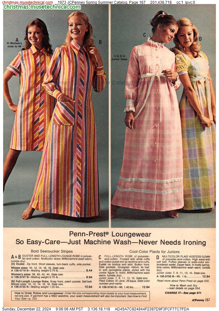 1973 JCPenney Spring Summer Catalog, Page 167