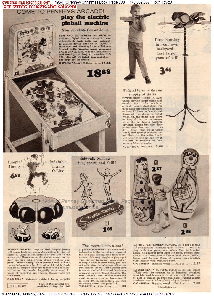 1964 JCPenney Christmas Book, Page 230