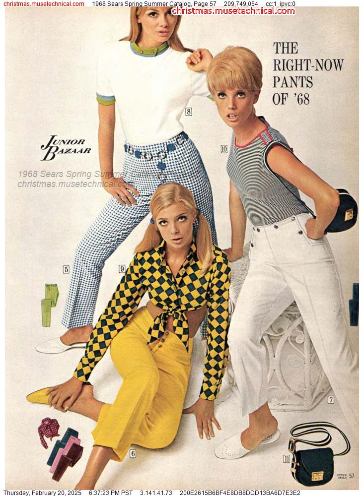 1968 Sears Spring Summer Catalog, Page 57