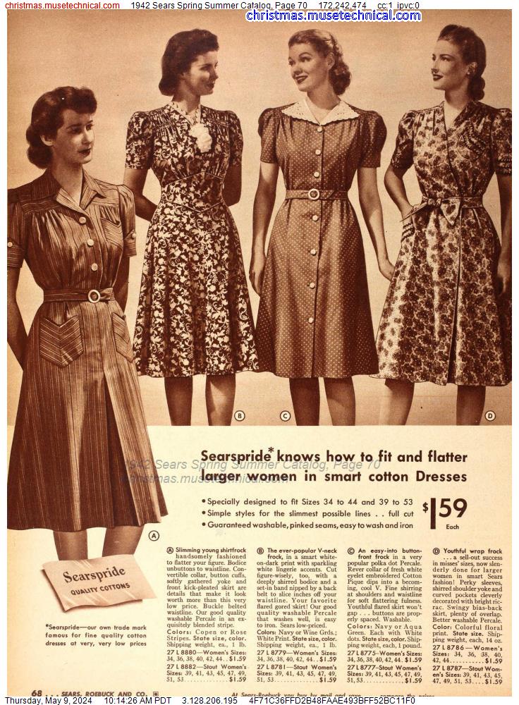 1942 Sears Spring Summer Catalog, Page 59 - Christmas 
