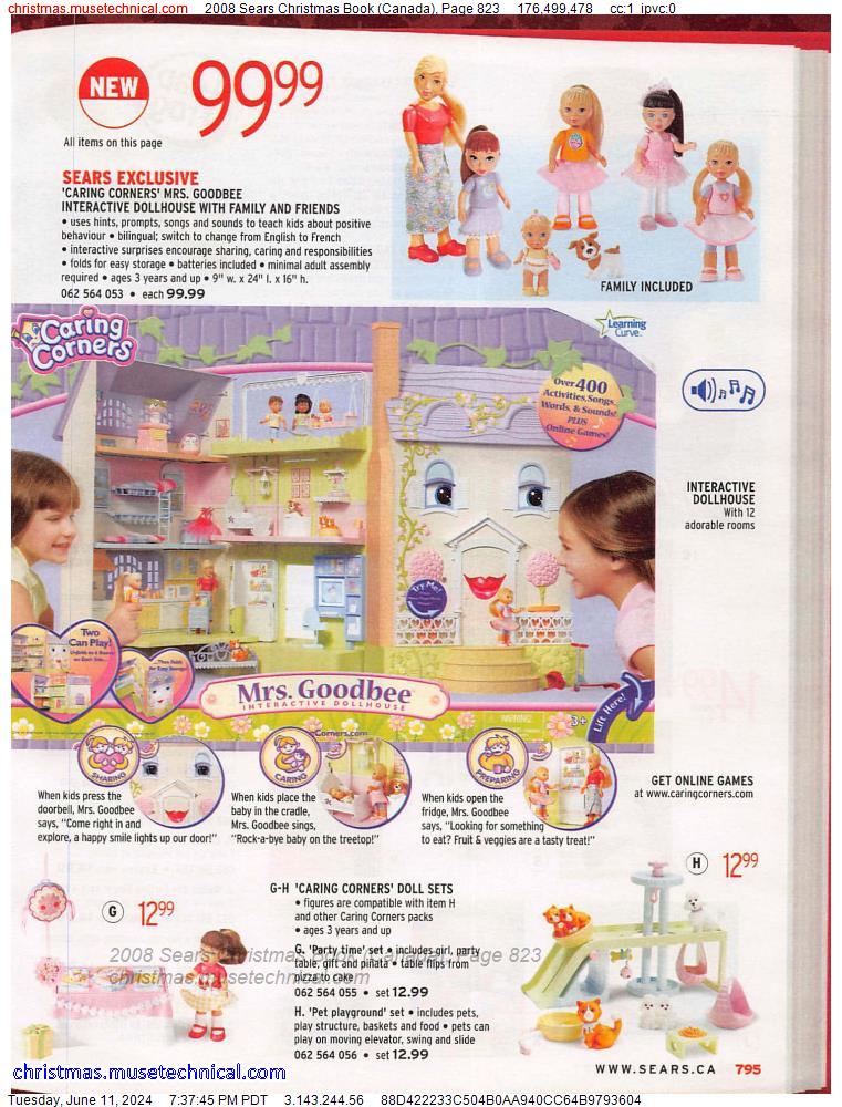 2008 Sears Christmas Book (Canada), Page 823