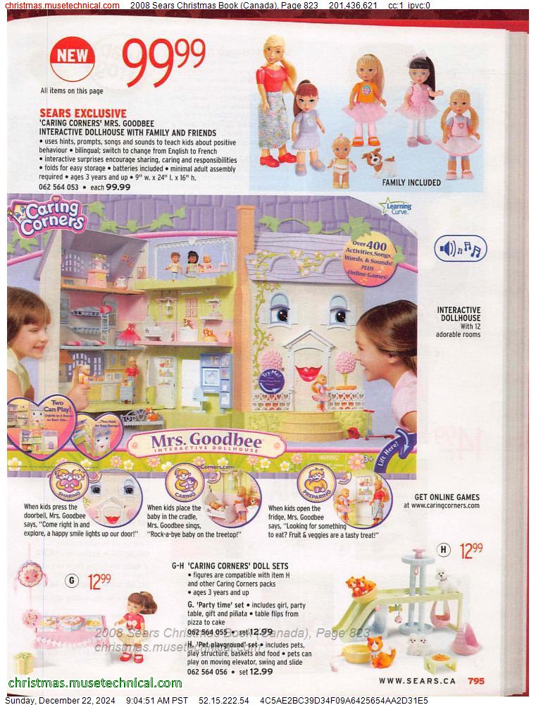 2008 Sears Christmas Book (Canada), Page 823