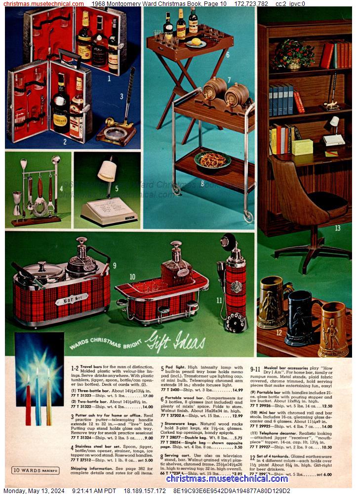 1968 Montgomery Ward Christmas Book, Page 10