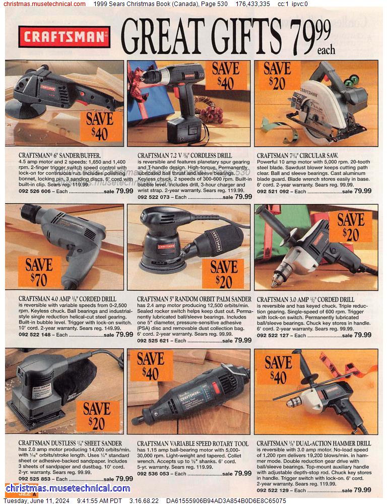 1999 Sears Christmas Book (Canada), Page 530