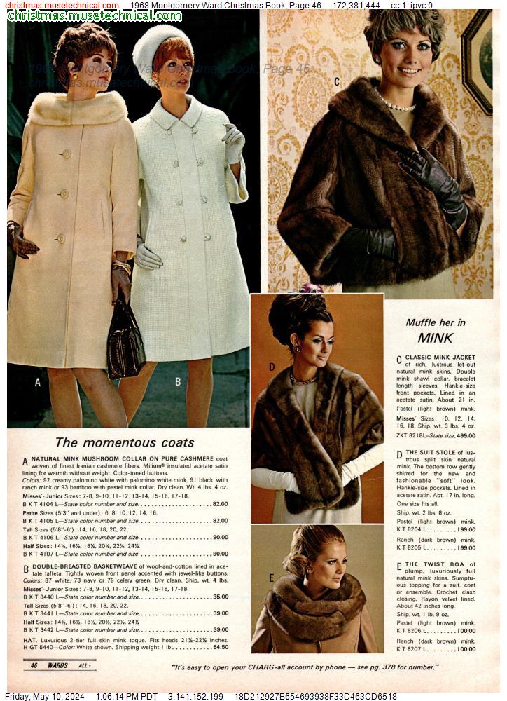 1968 Montgomery Ward Christmas Book, Page 46