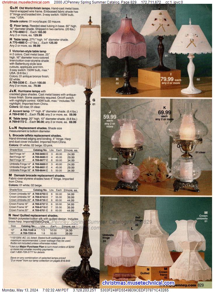 2000 JCPenney Spring Summer Catalog, Page 829