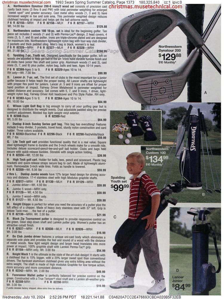1993 Sears Spring Summer Catalog, Page 1373